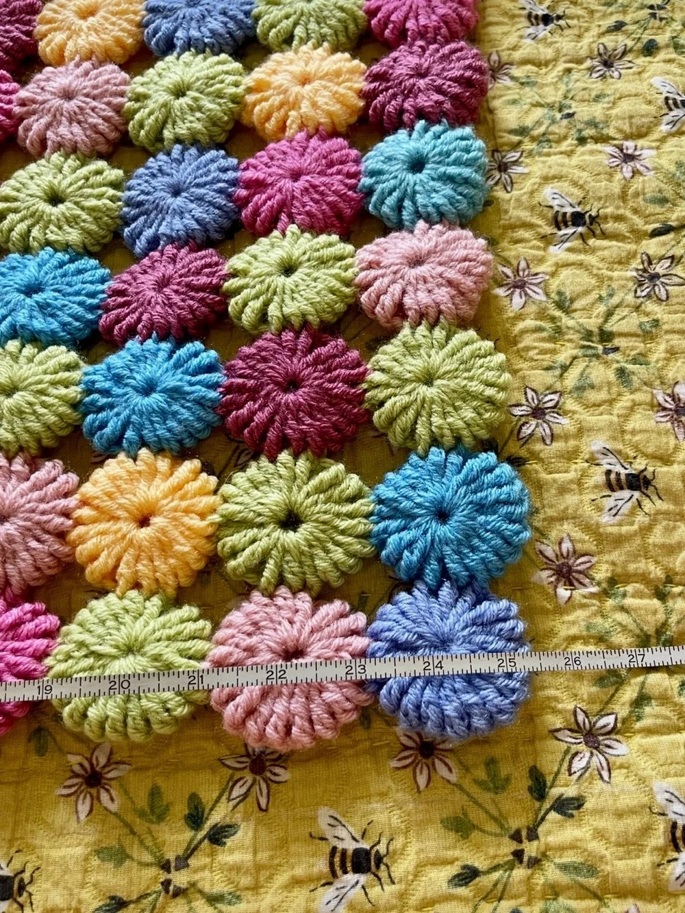 Handmade soft throw